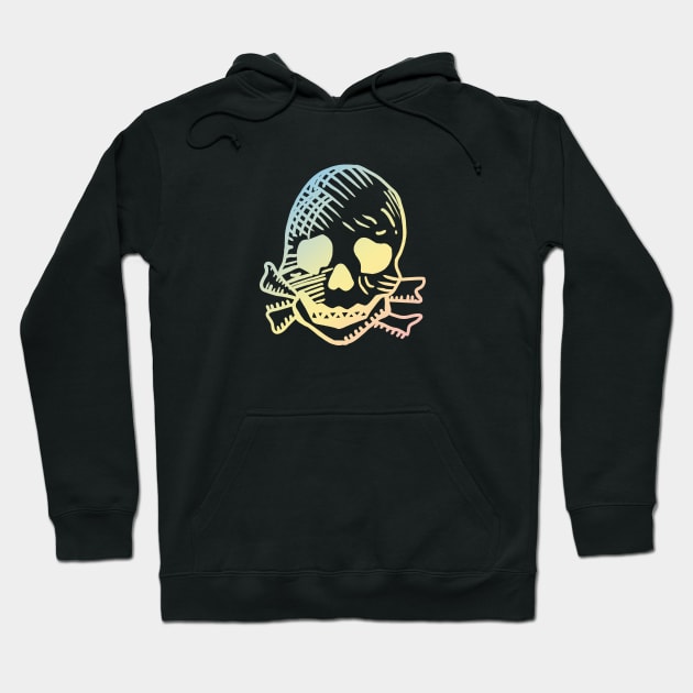 Keith Flint skull tattoo design Hoodie by Blacklinesw9